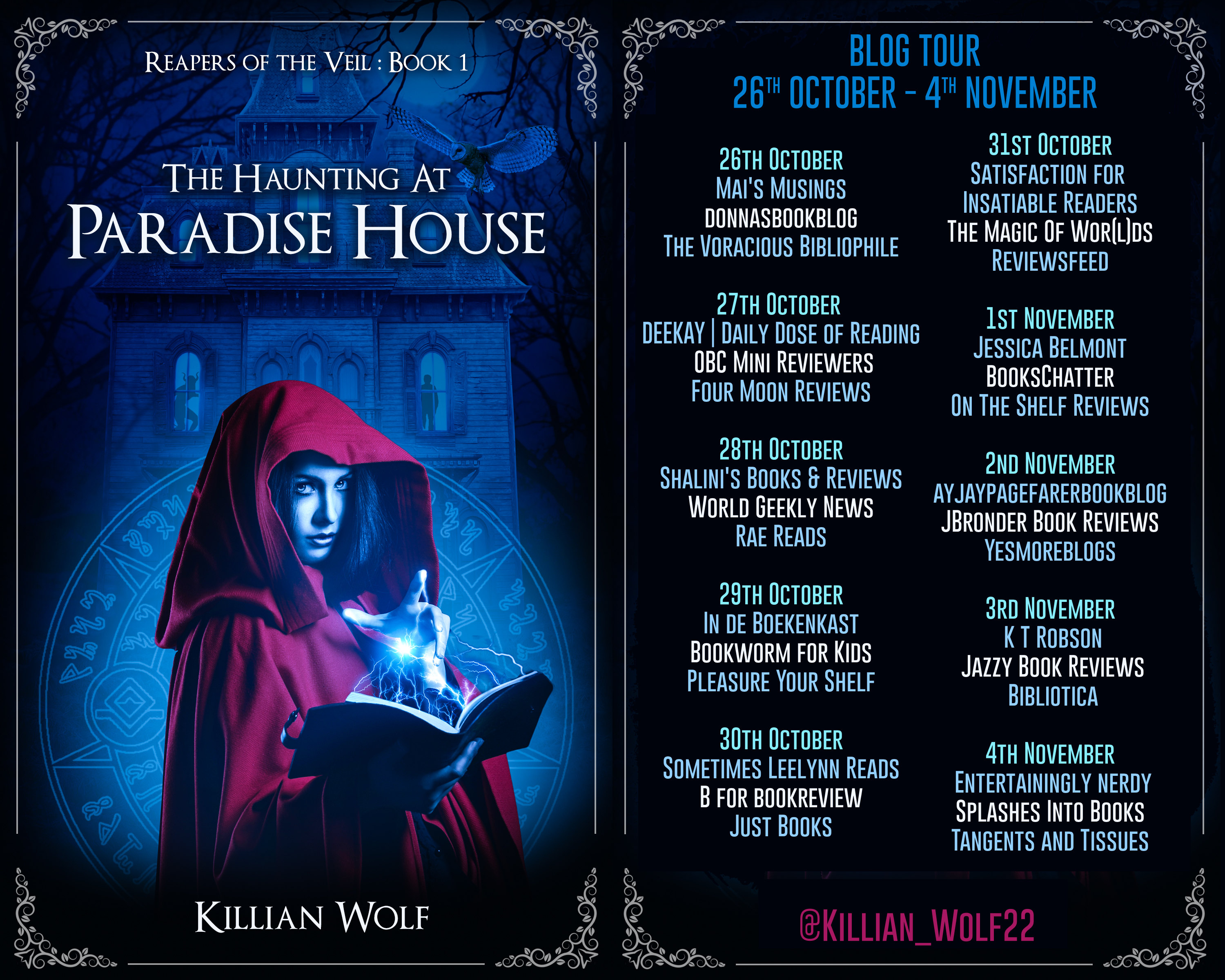 The Haunting at Paradise House Full Tour Banner