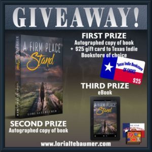 Giveaway A Firm Place SMALL