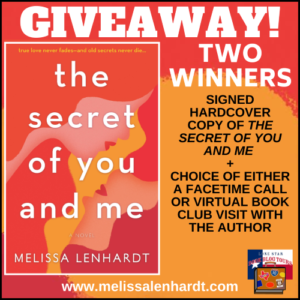 Secret of You and Me - Giveaway
