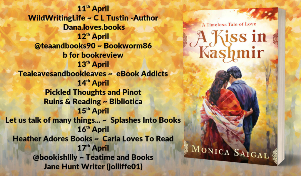 A Kiss in Kashmir Full Tour Banner