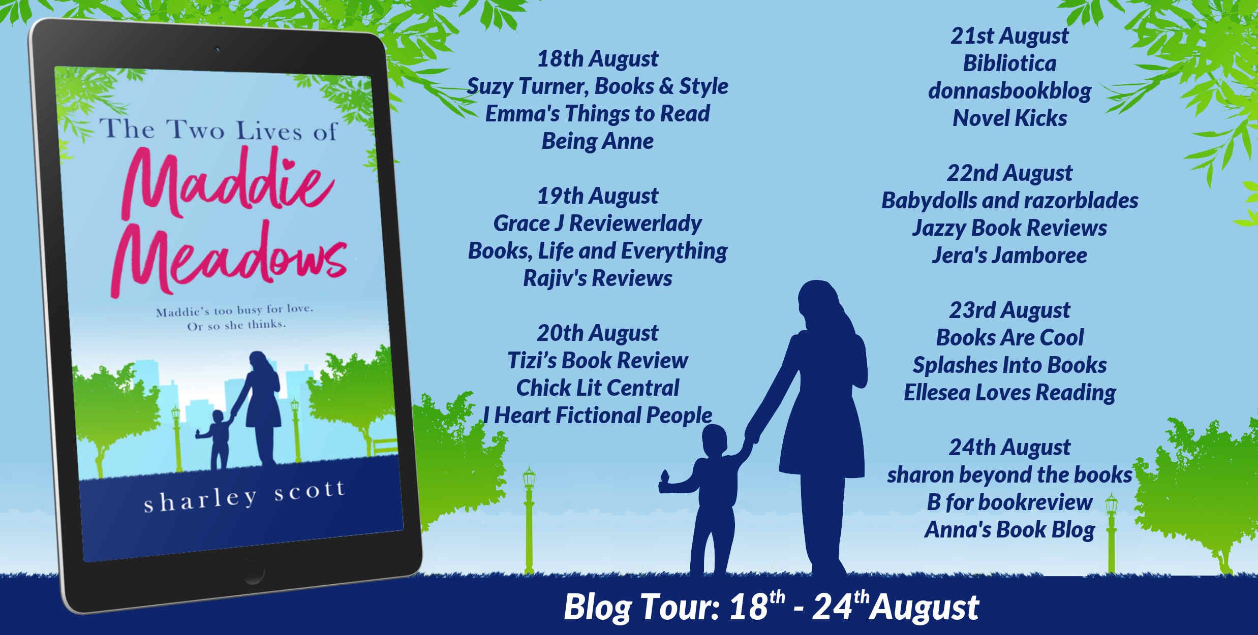 Review The Two Lives of Maddie Meadows, by Sharley Scott Bibliotica